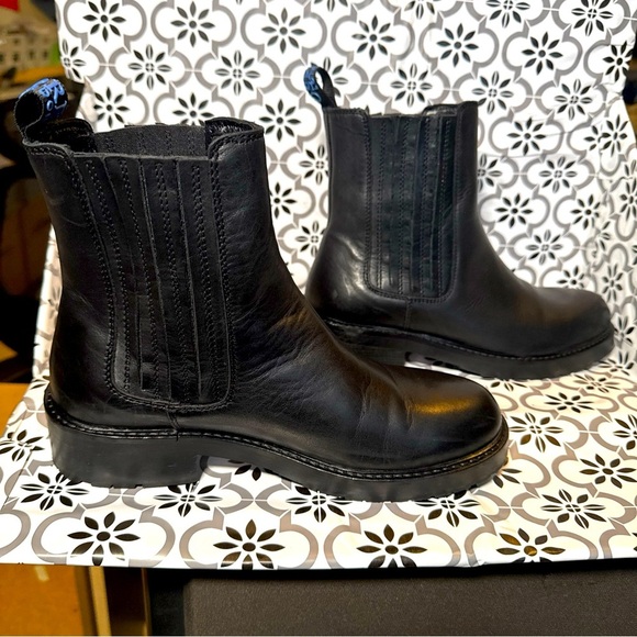 Osprey London women’s designer leather riding,biker,combat boots eu sz:39 us:8.5 - Picture 1 of 13